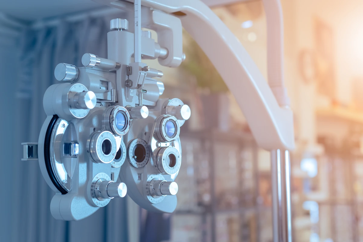 Eyesight measurement testing machine